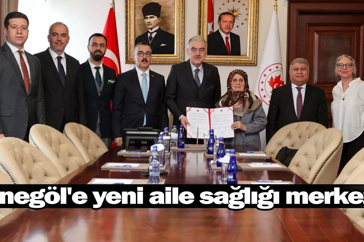 İnegöl'e yeni aile sağlığı merkezi