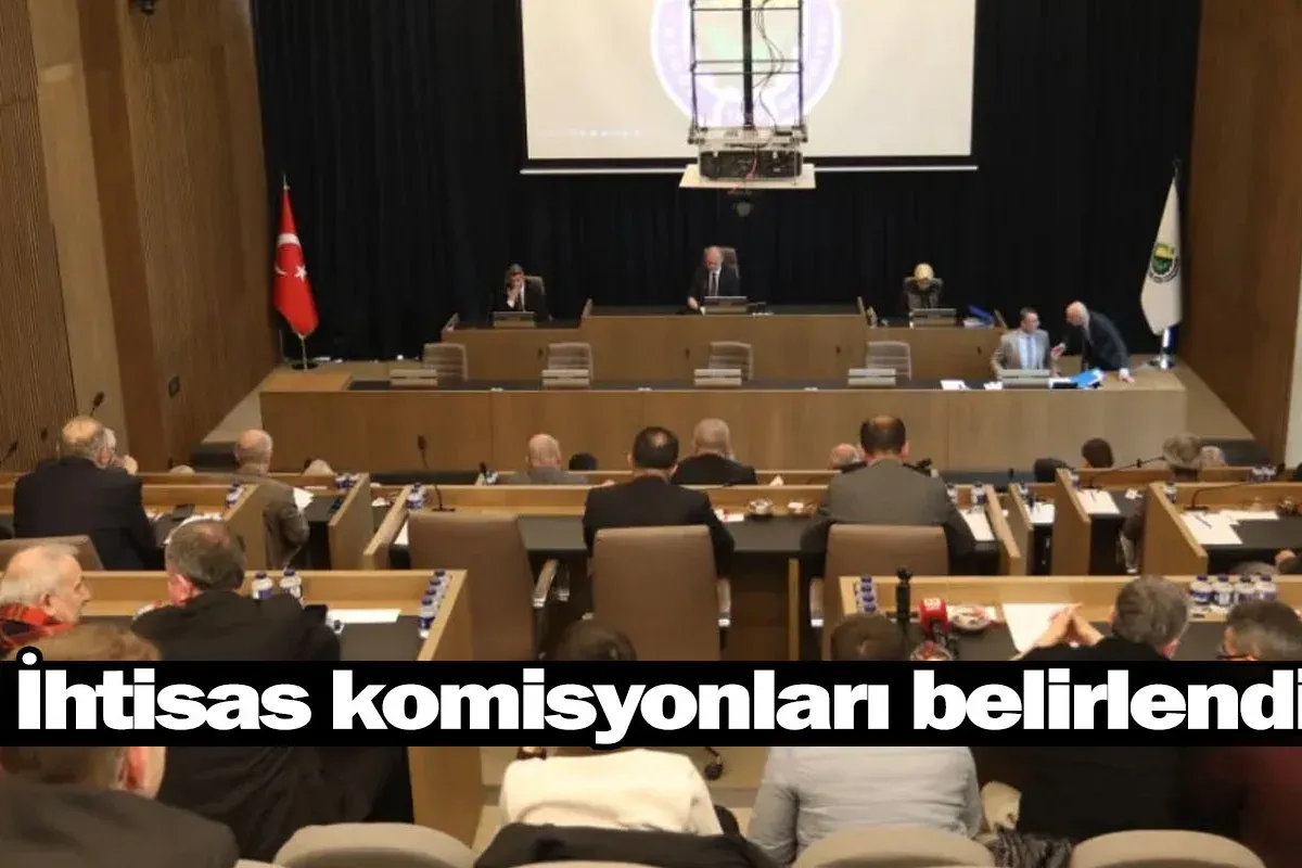 İnegöl'de ihtisas komisyonları belirlendi
