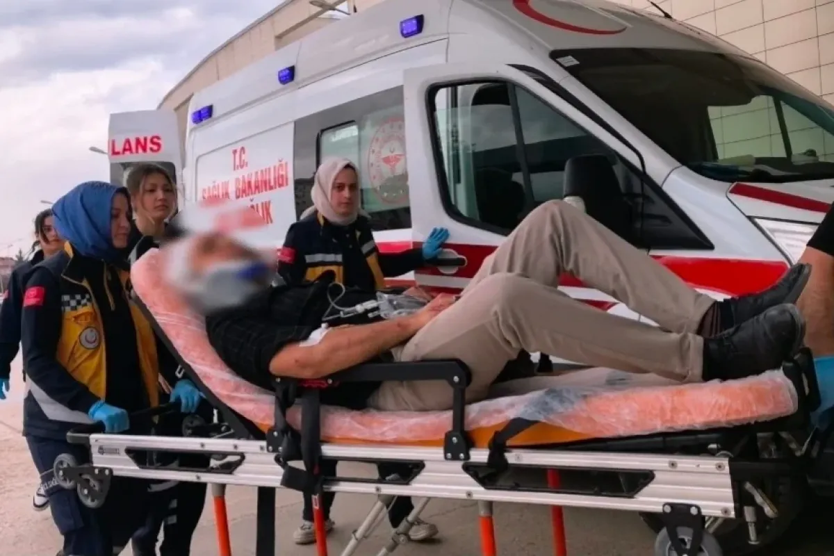 İş yerini basıp saldırdılar!