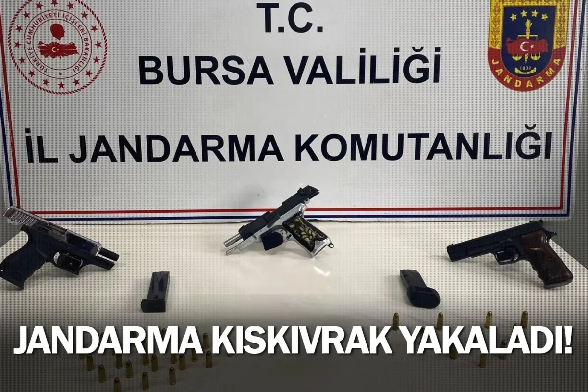 Jandarma kıskıvrak yakaladı