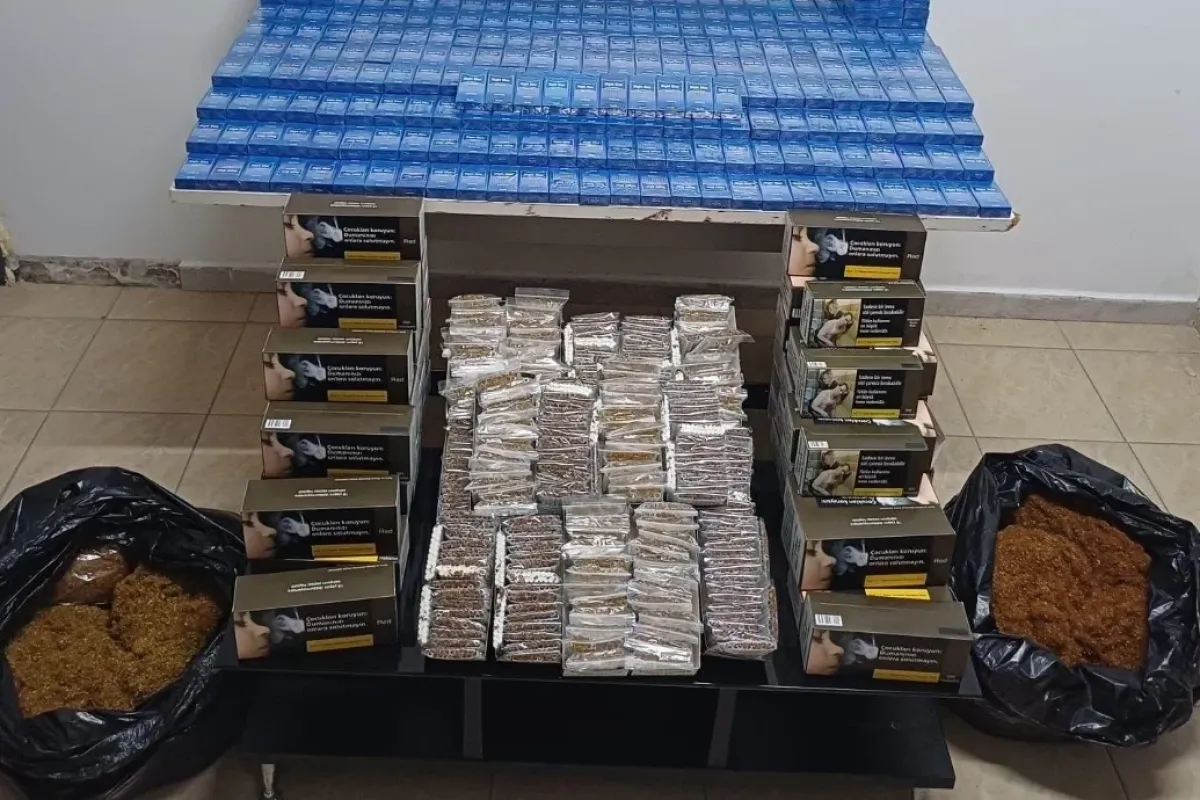 İnegöl'de kaçak tütün operasyonu!