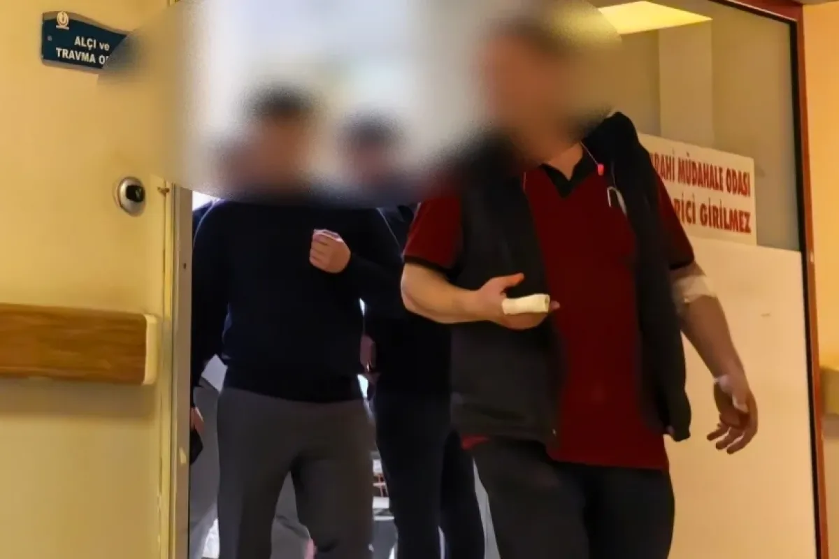 İşçinin parmağı koptu!