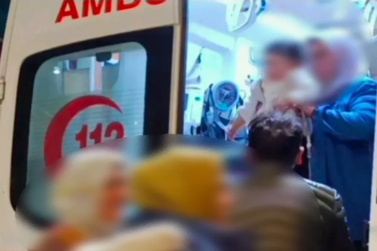 1 yaşındaki bebek merdivenden düştü