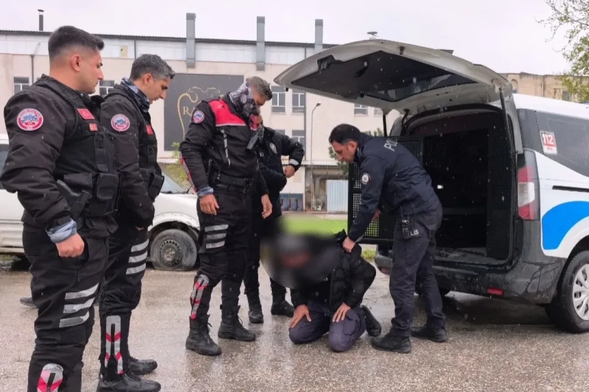 Biber gazıyla etkisiz hale getirildi!