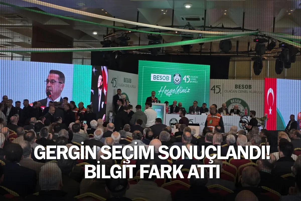 Gergin seçim sonuçlandı! Bilgit fark attı