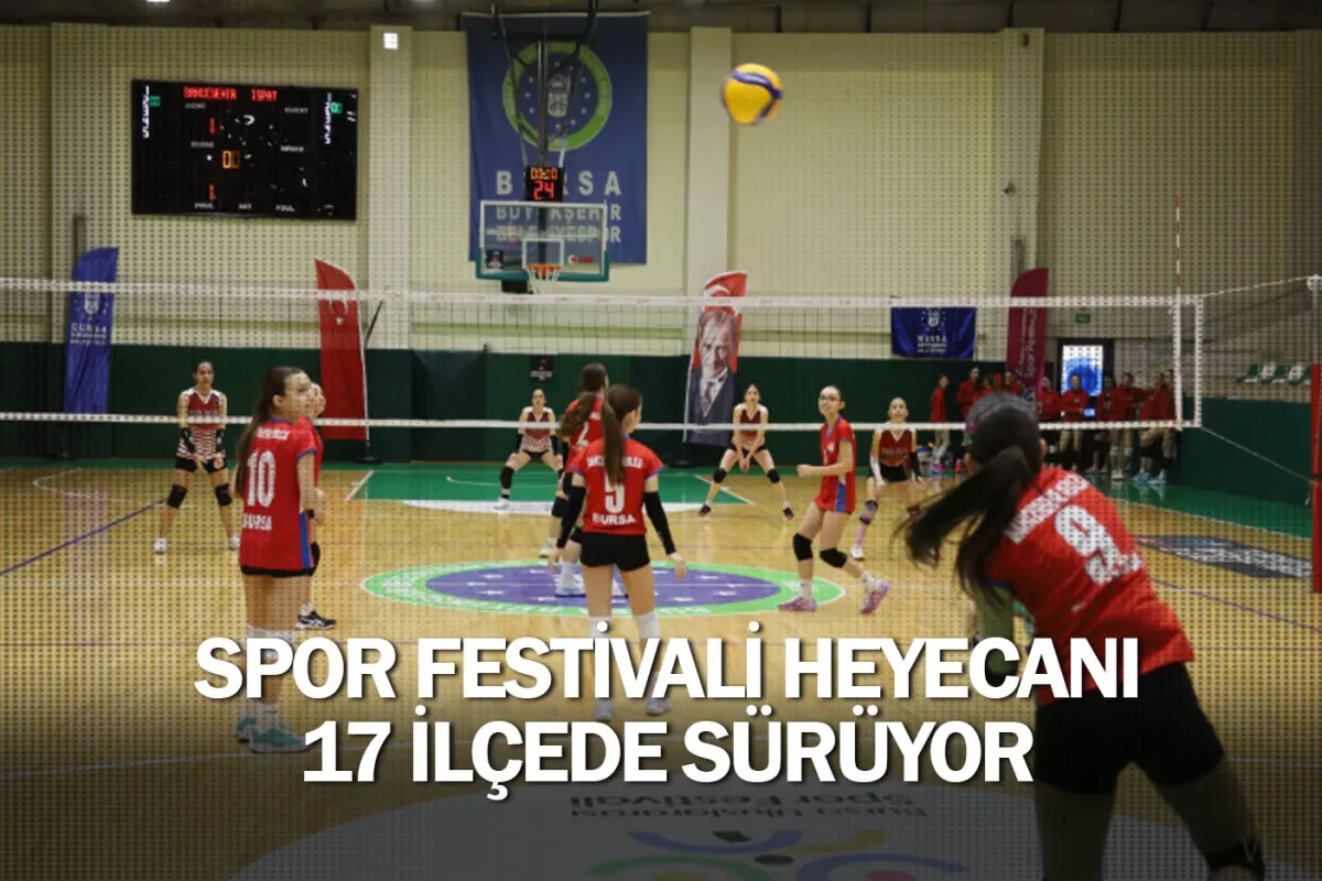 Spor Festivali heyecanı 17 ilçede sürüyor