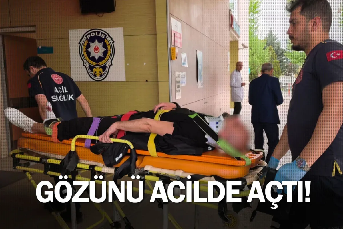 Gözünü acilde açtı!