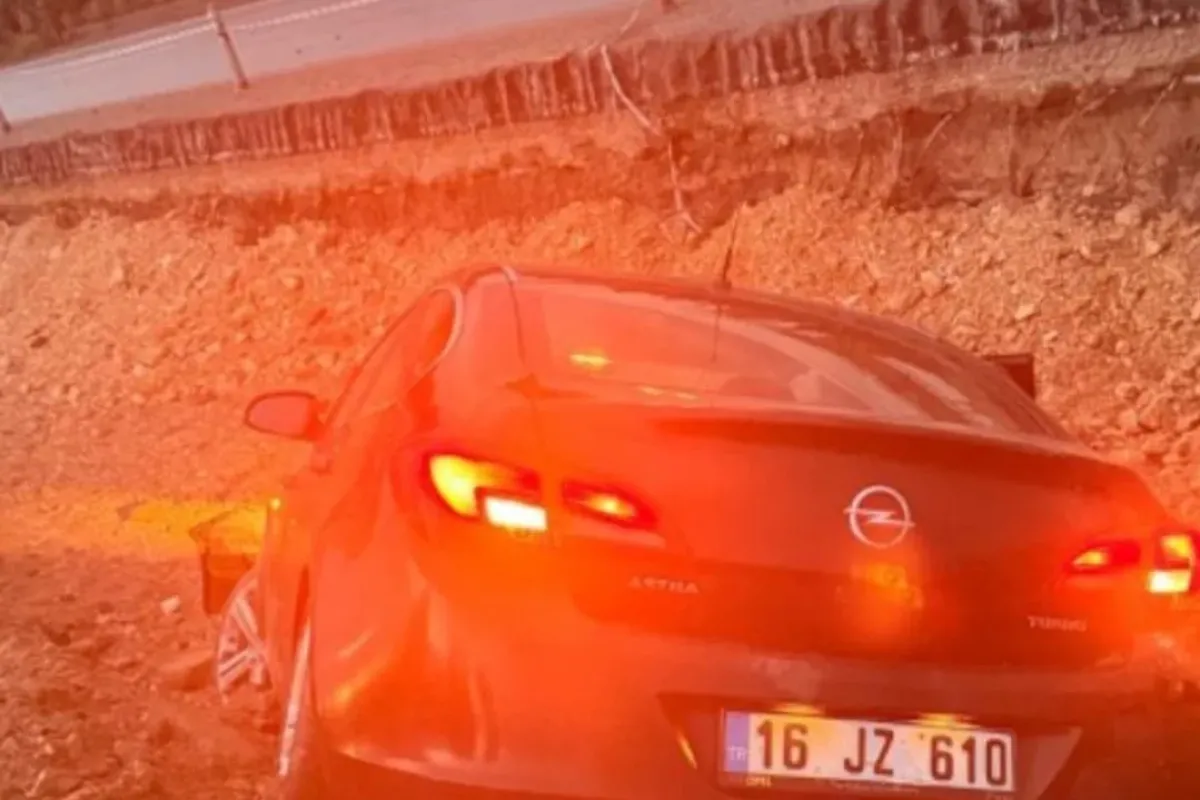 İnegöl'de korkutan kaza!