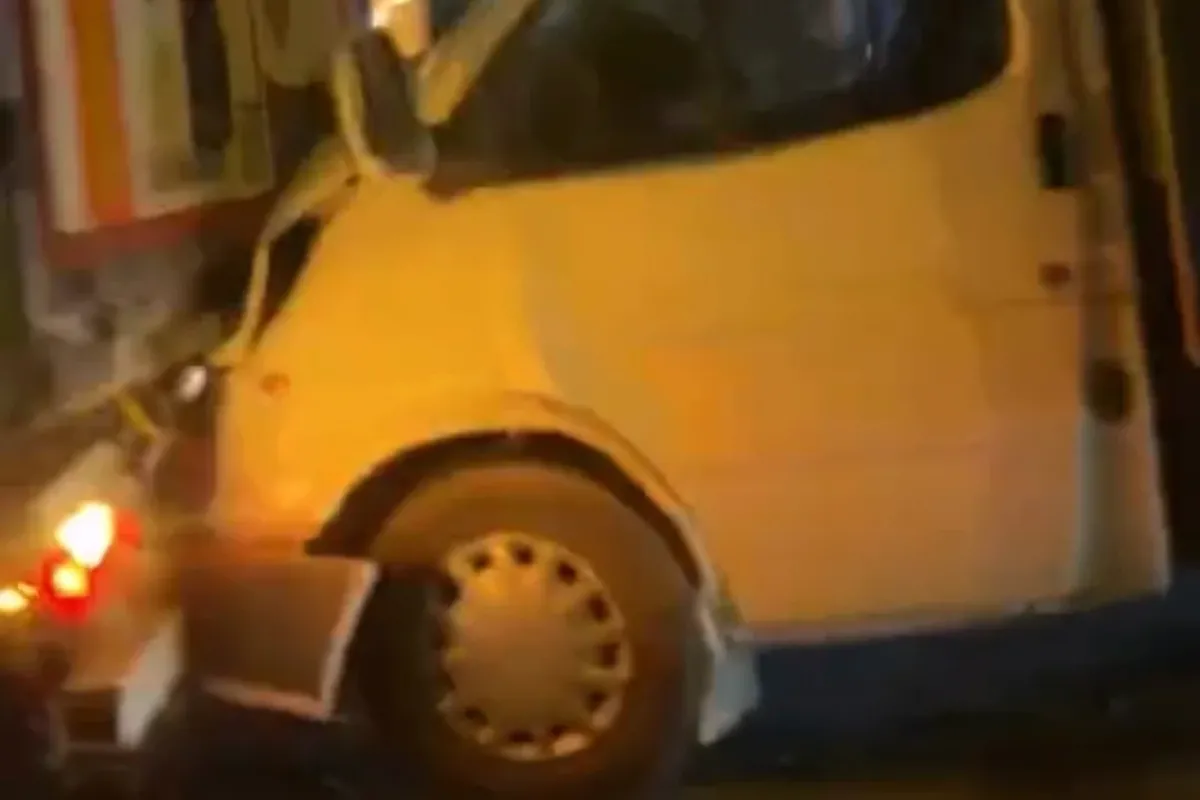 İnegöl'de korkutan kaza!