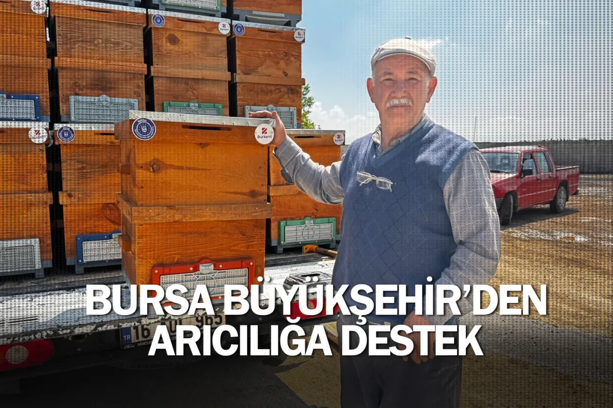 Bursa Büyükşehir’den arıcılığa destek