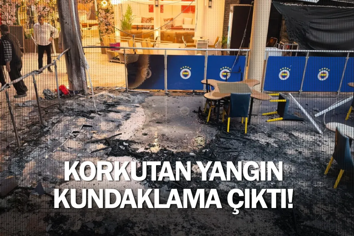 Korkutan yangın kundaklama çıktı!