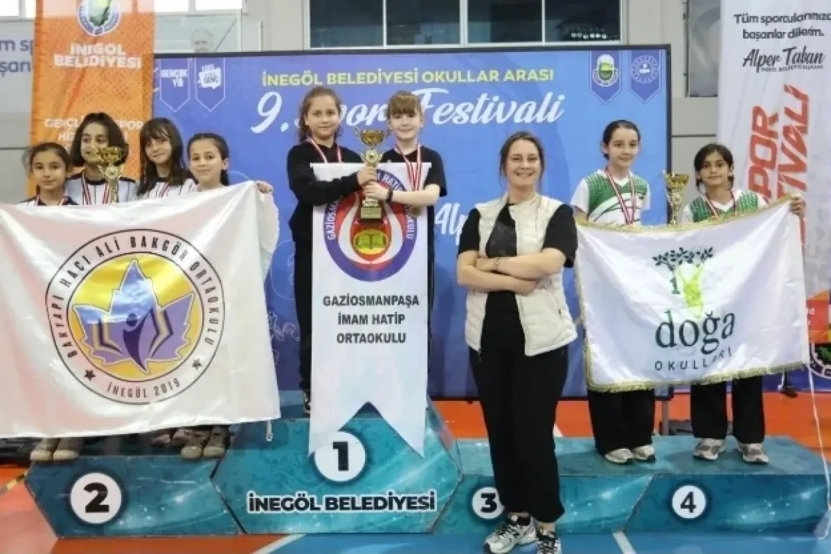 Spor Festivalinde Masa Tenisi Turnuvası Tamamlandı