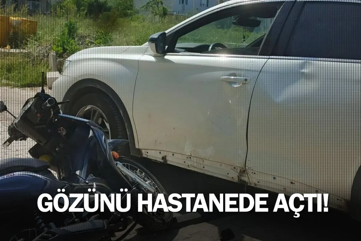 Gözünü hastanede açtı!