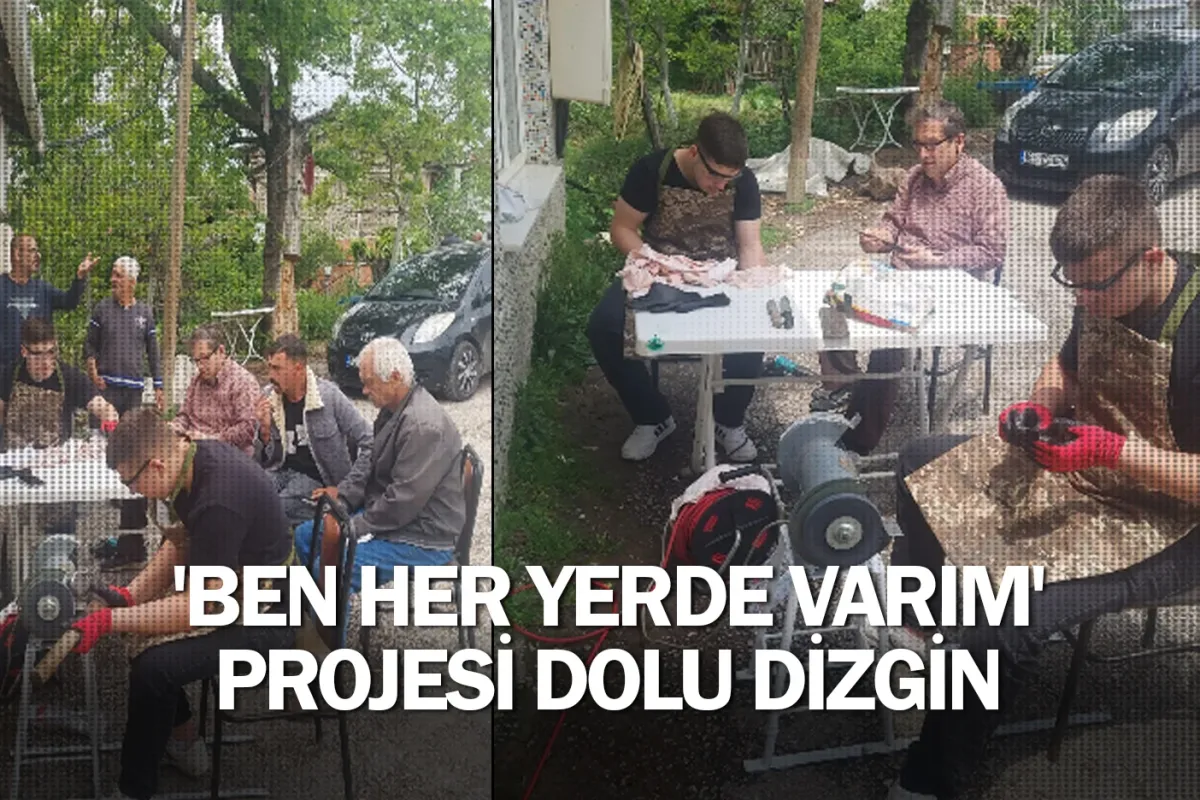'Ben her yerde varım' projesi dolu dizgin