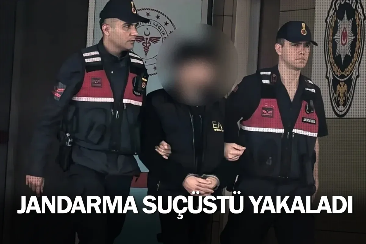 Jandarma suçüstü yakaladı