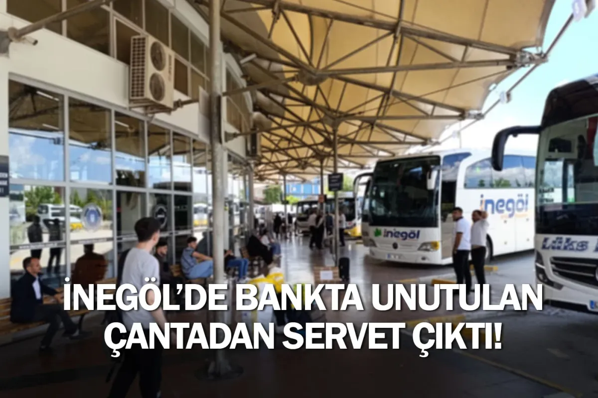 Bankta unutulan çantadan servet çıktı!