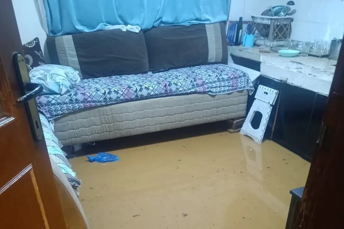 İnegöl'de sağanak günlük yaşamı olumsuz etkiledi