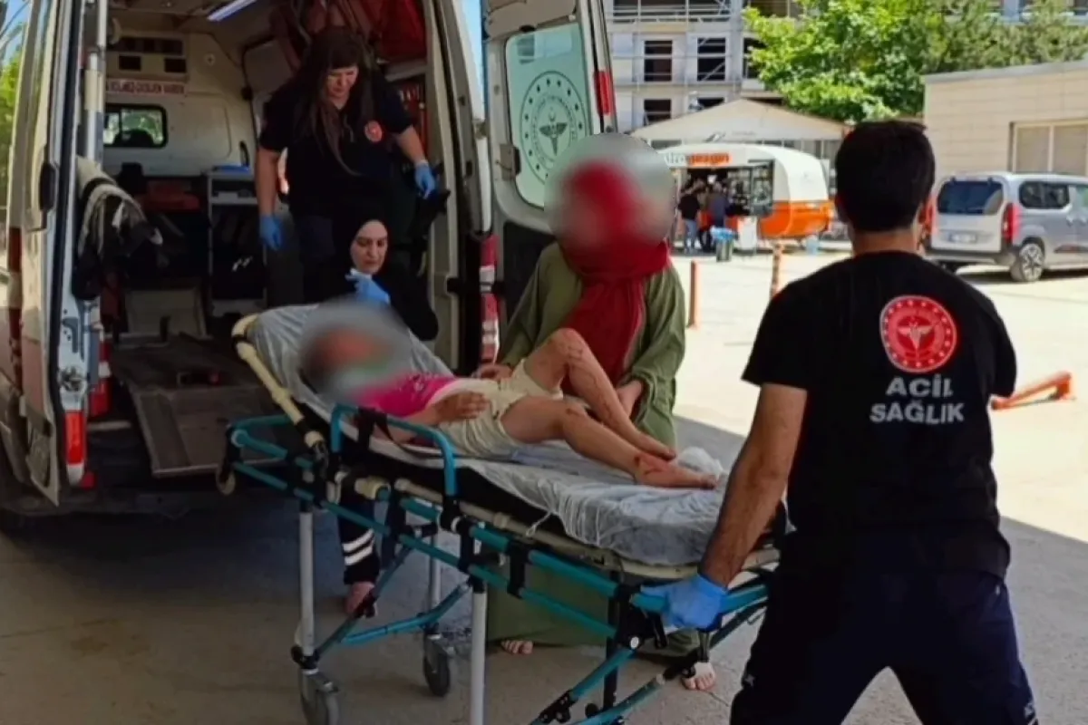 İnegöl'de kaza sonrası ortalık karıştı! Motosiklet sürücüsü ...