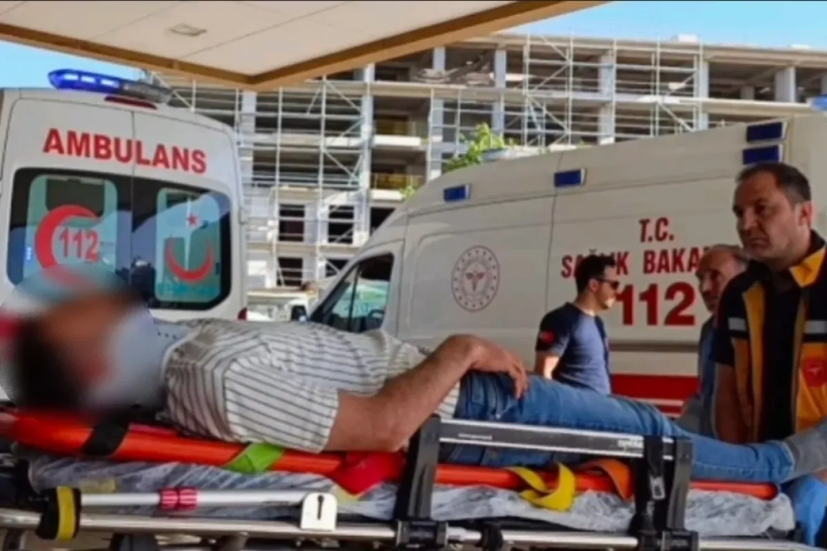 Kiraz ağacından düştü!