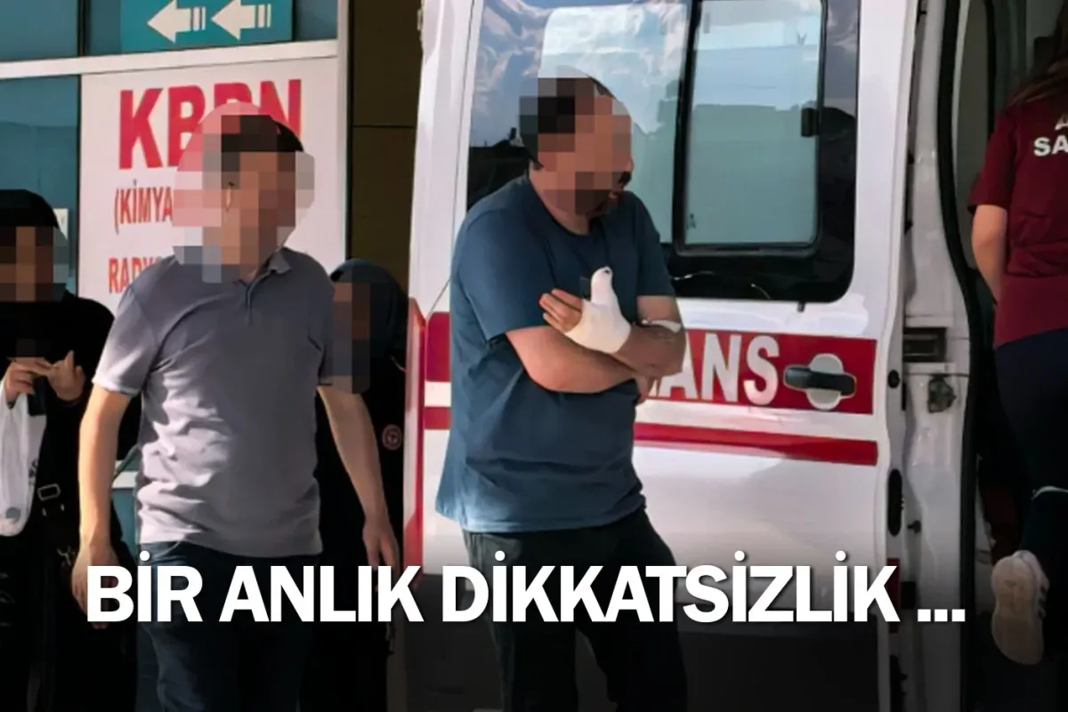 Bir anlık dikkatsizlik ...