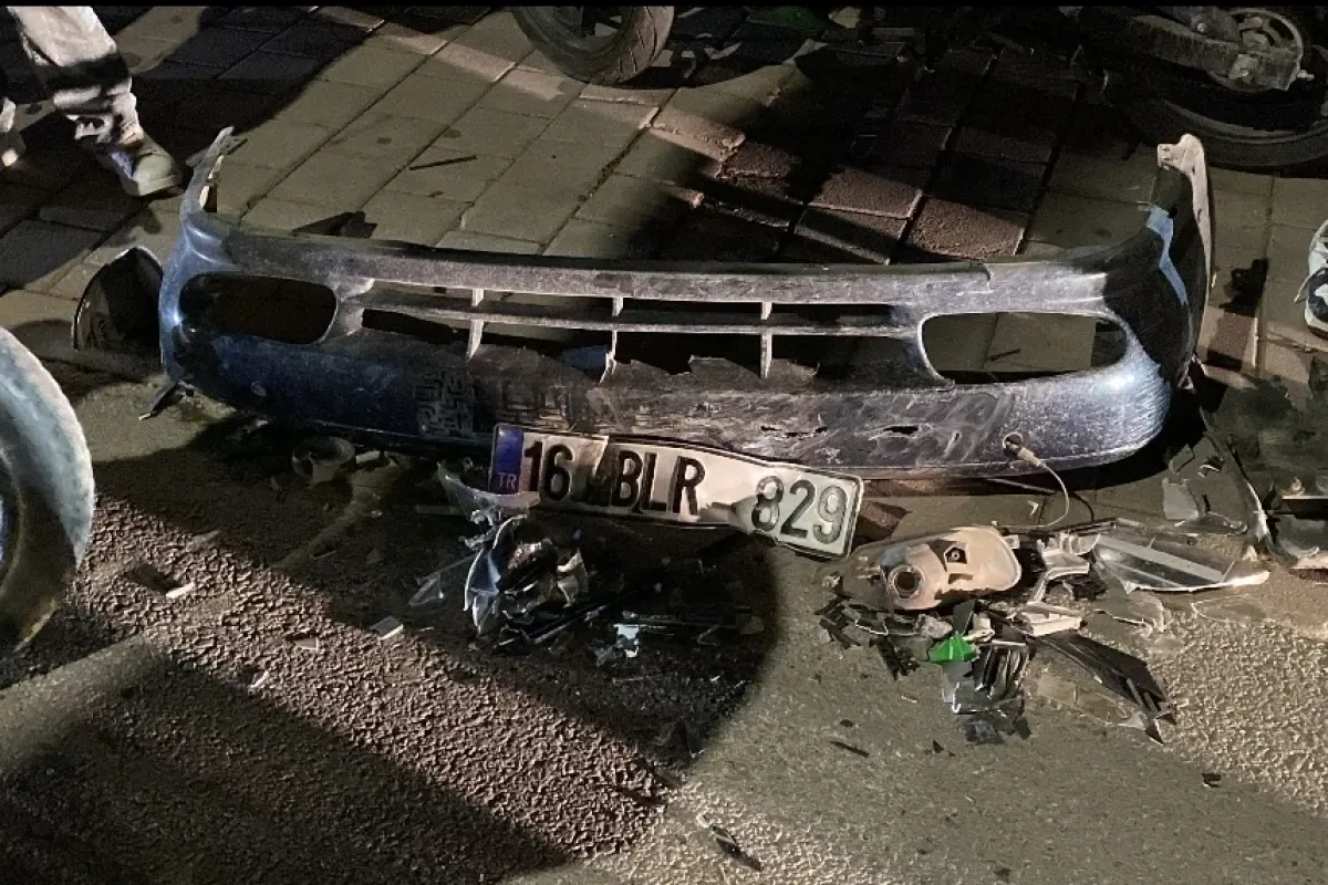 Çarpıp kaçtı, plakasını düşürünce yakalandı