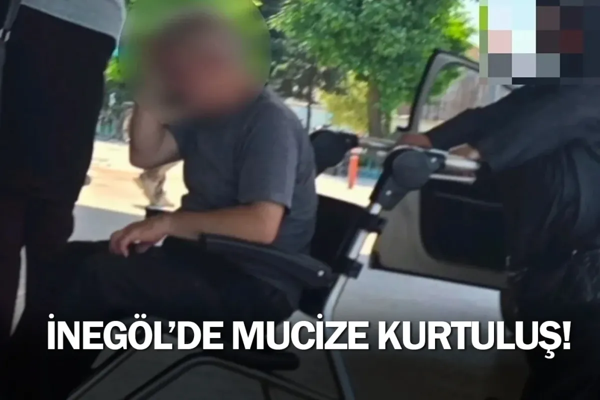 İnegöl’de mucize kurtuluş!