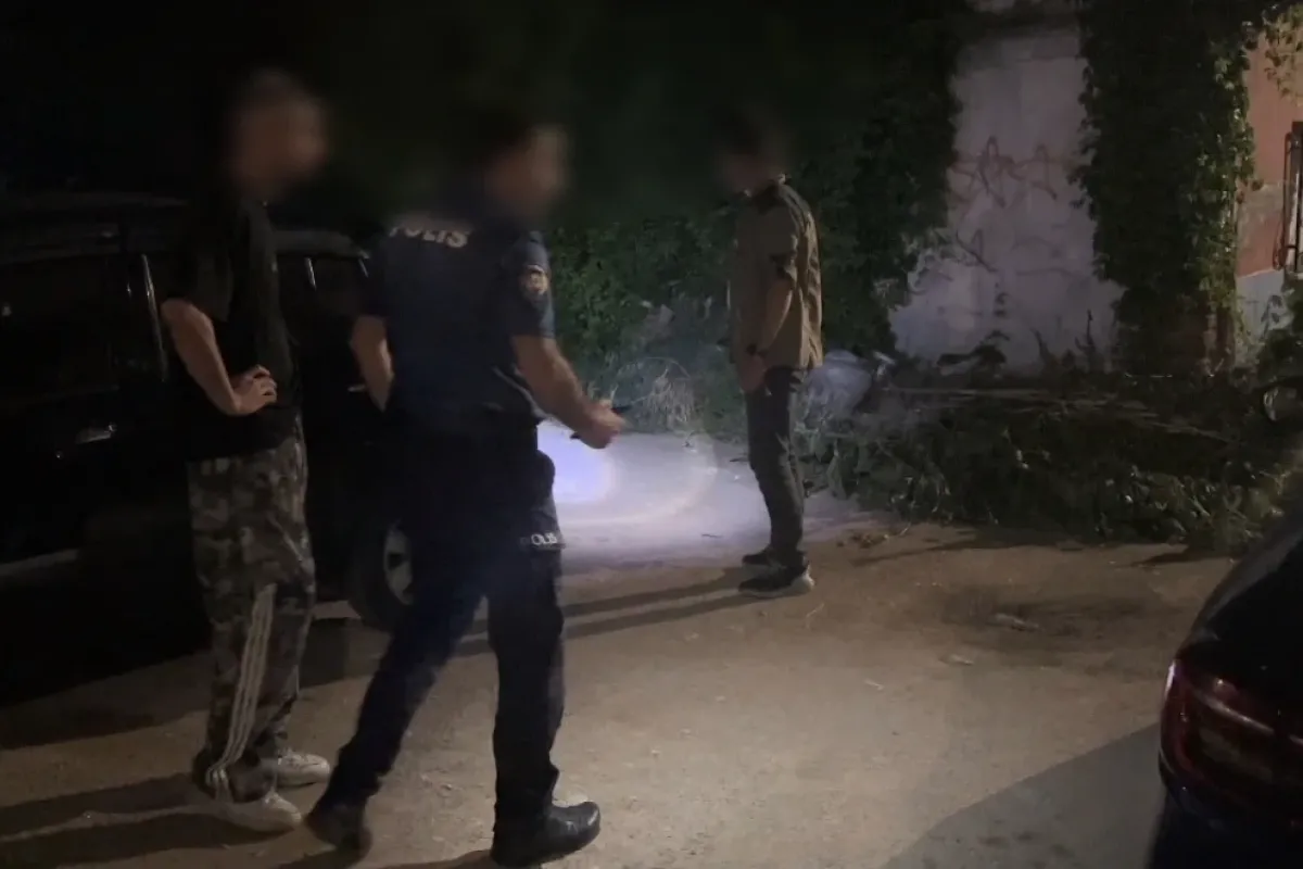 İnegöl'de park saldırganları yakalandı!