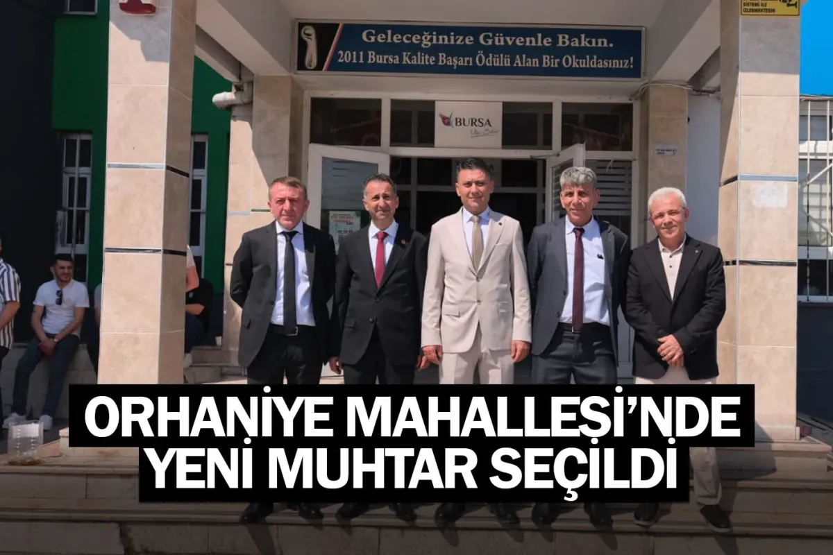 Orhaniye Mahallesi'nde Yeni Muhtar Seçildi