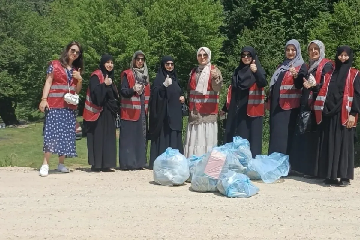 Saadetli kadınlardan çevre duyarlılığı