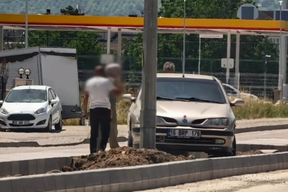 İnegöl'de korkutan kaza!