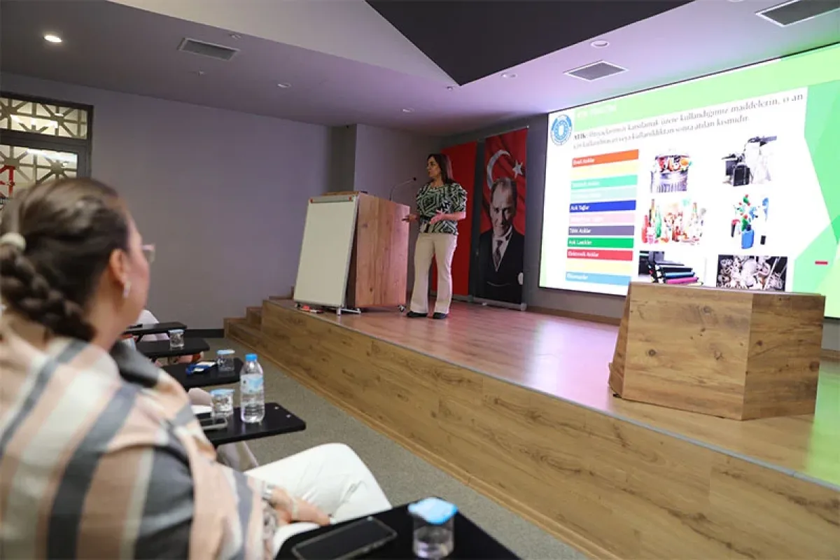 Büyükşehir personeline çevre ve sıfır atık eğitimi