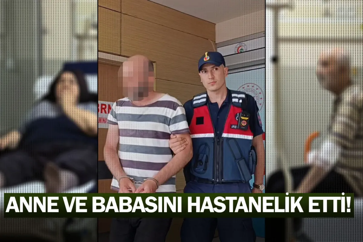 Anne ve babasını hastanelik etti!