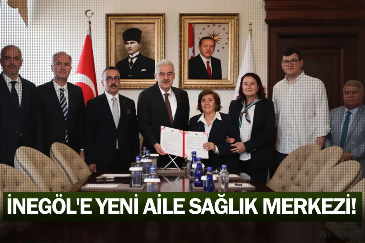 İnegöl'e yeni aile sağlık merkezi!