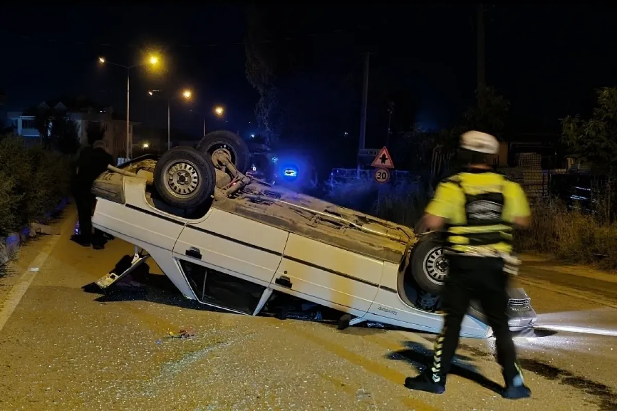 Çevre yolunda kaza