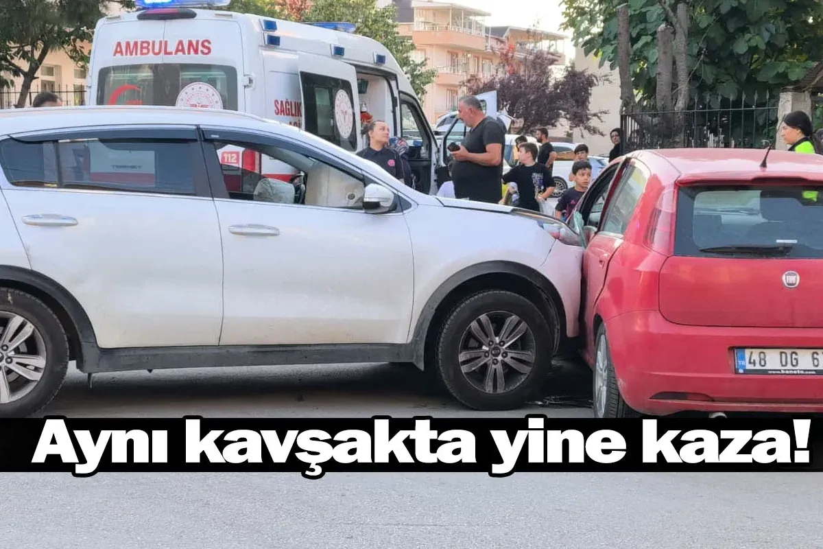 İnegöl'de yine aynı kavşak, yine kaza!