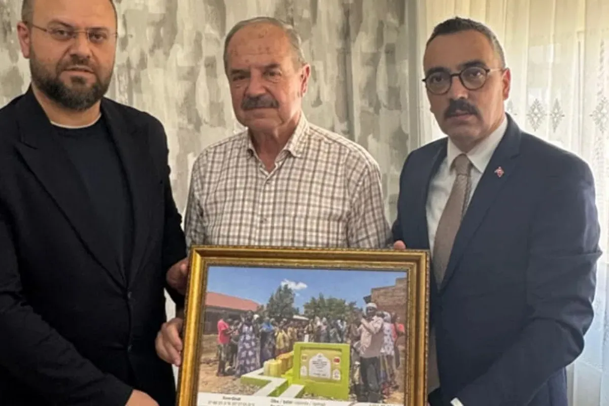 Şehit Emniyet Müdürü Muhsin Aydemir Adına Uganda’da Su Kuyusu Açıldı