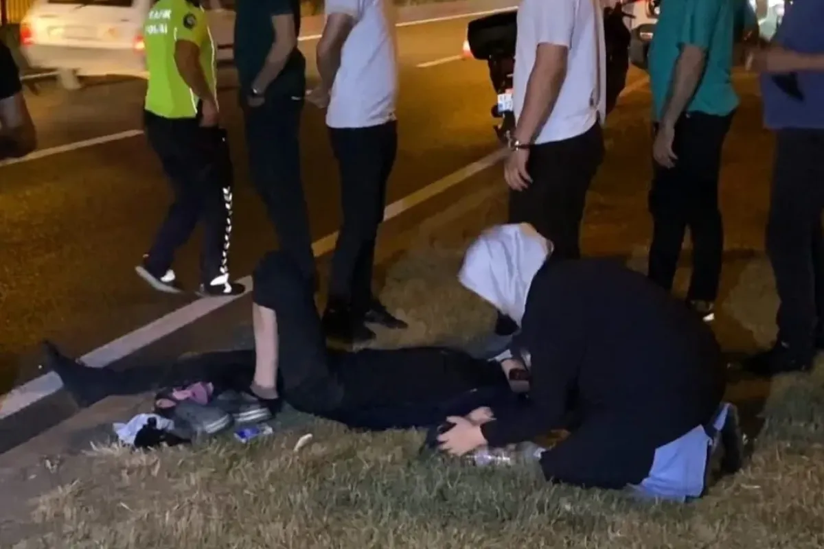İnegöl'de korkutan kaza!