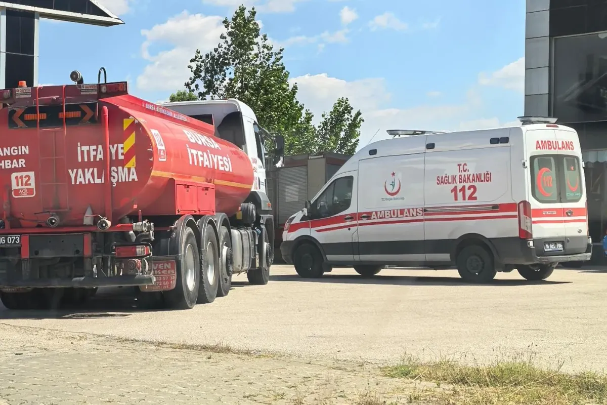 Mobilya fabrikasında yangın