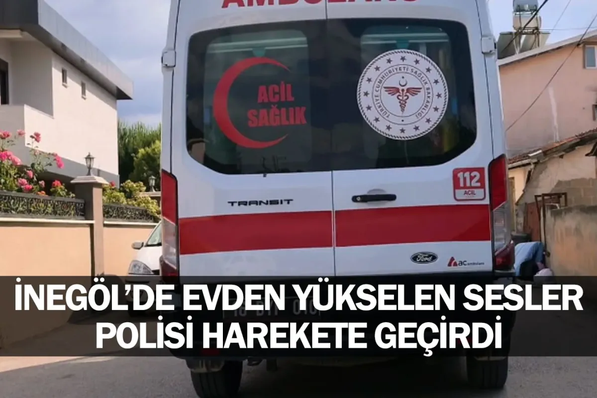 Evden Yükselen Sesler Polisi Harekete Geçirdi