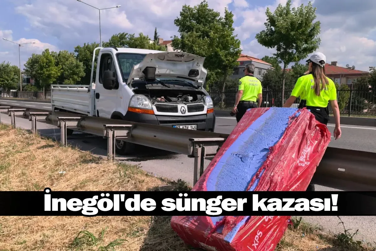 İnegöl'de sünger kazası!