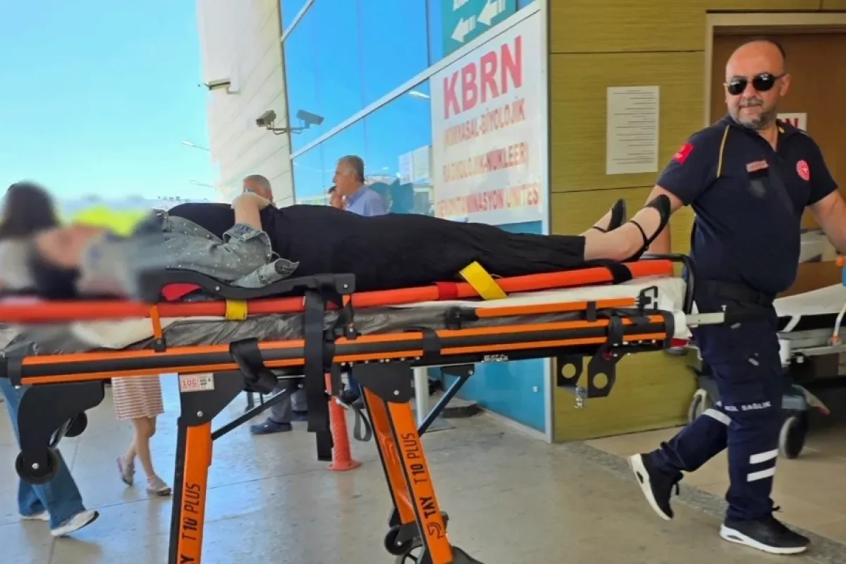 Otomobilin çarptığı abla ve kardeşi yaralandı