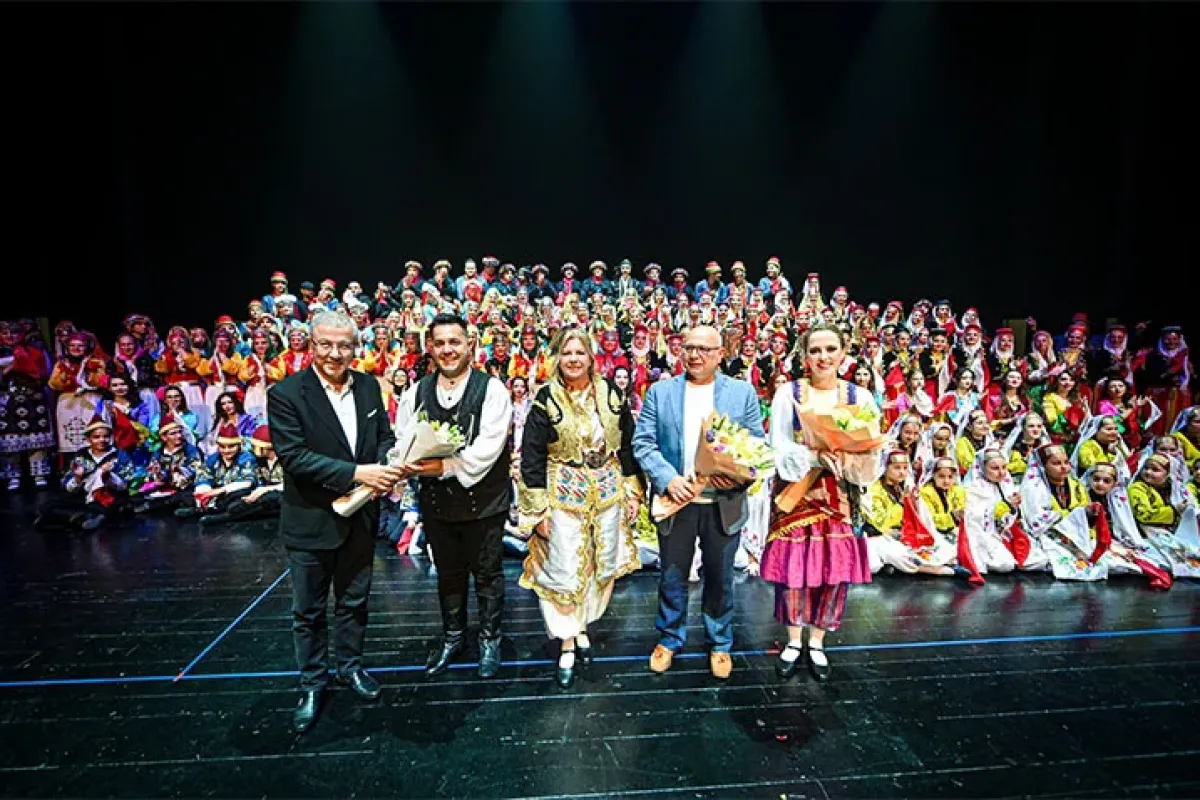 Karagöz Halk Dansları'ndan muhteşem final