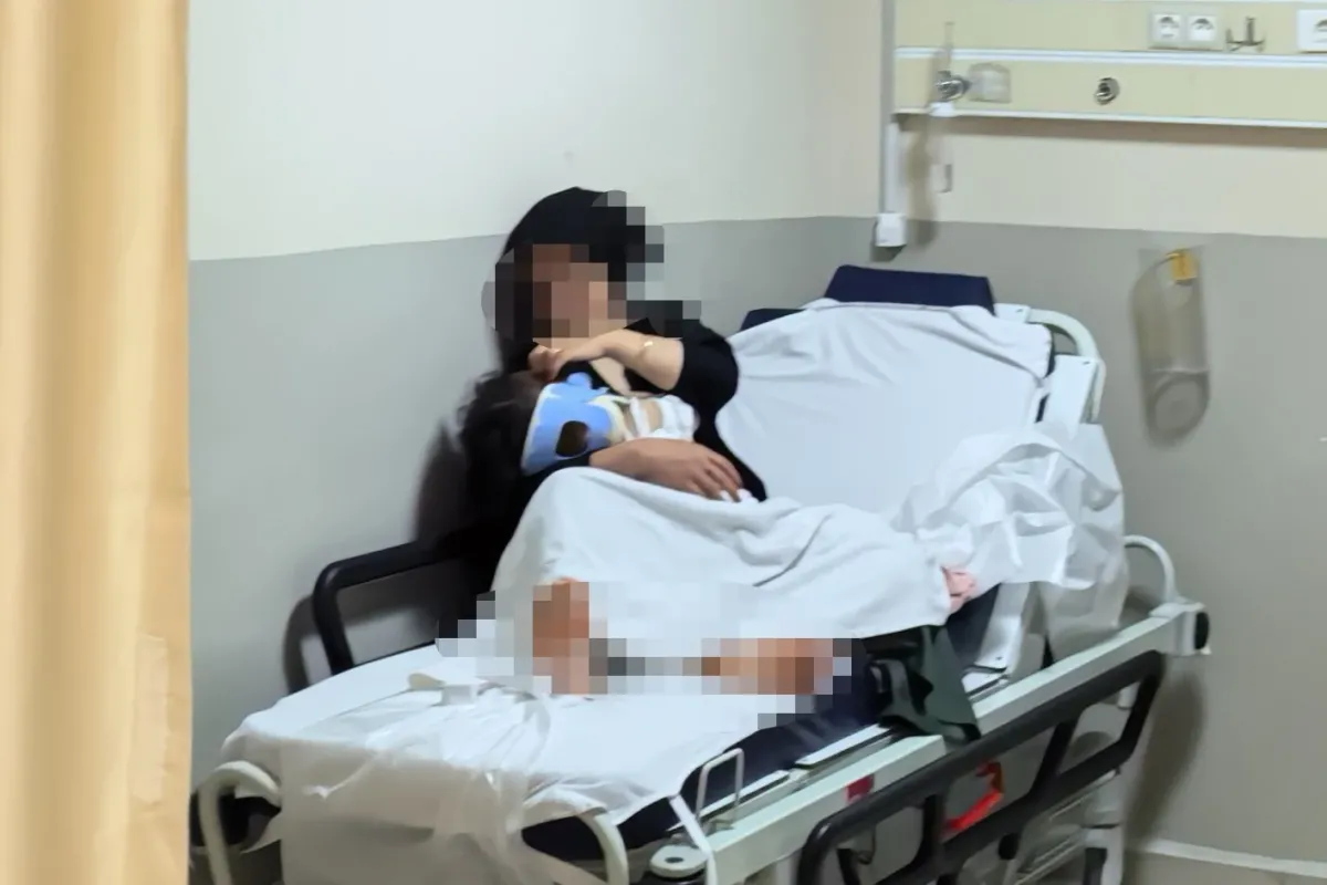 İnegöl'de merdiven boşluğuna düşen 2 yaşındaki çocuk ...