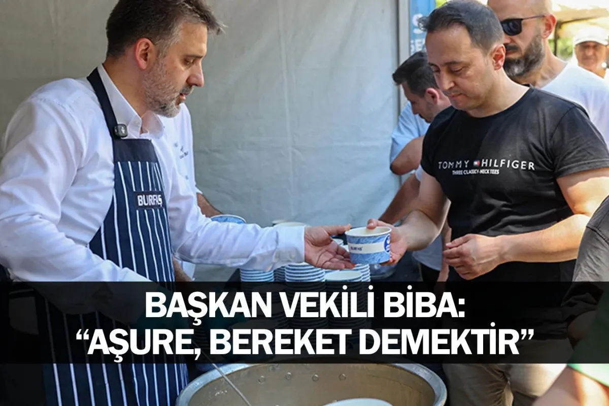 Başkan Vekili Biba: “Aşure, bereket demektir”