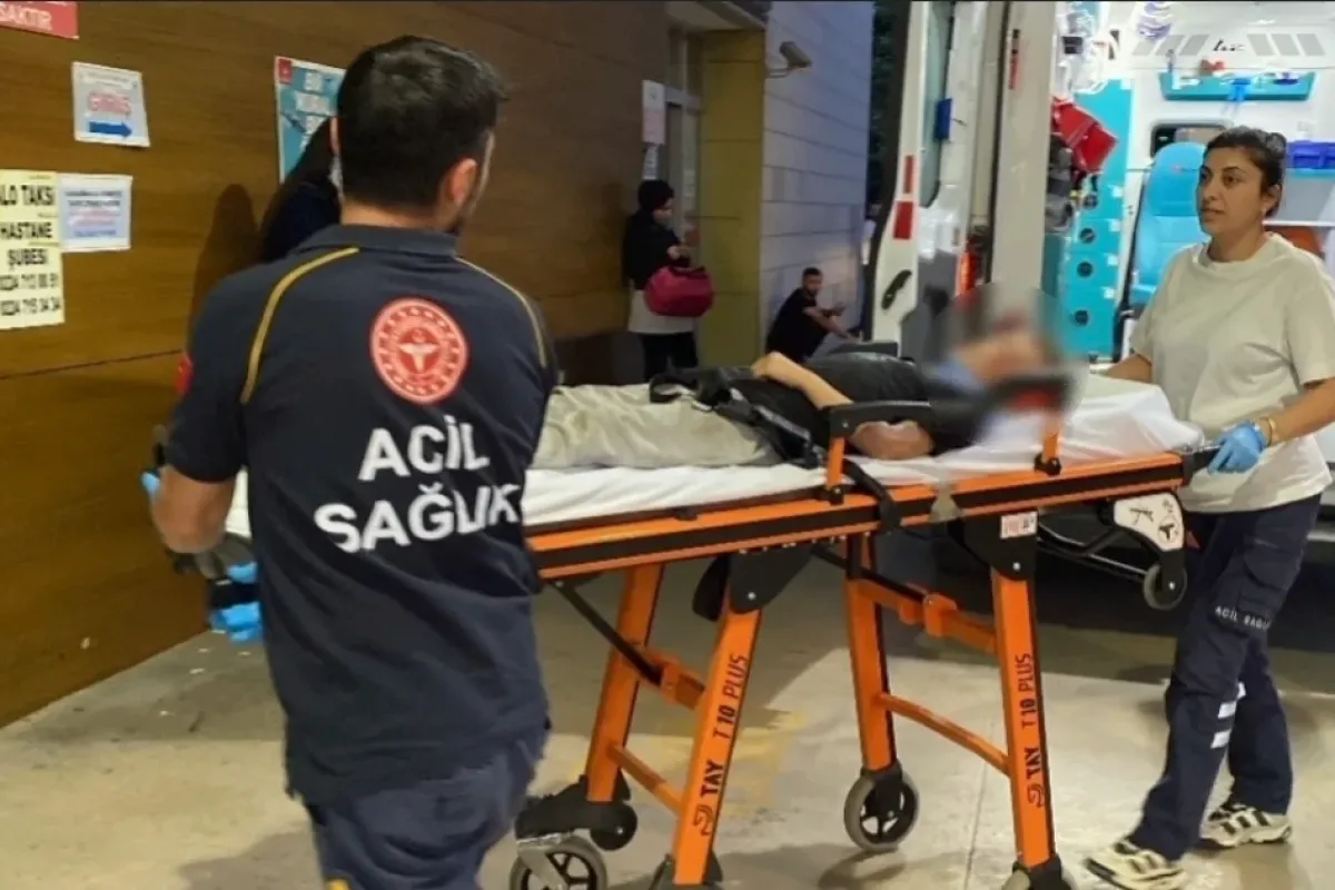 9 yaşındaki bisikletli çocuk hastanelik oldu