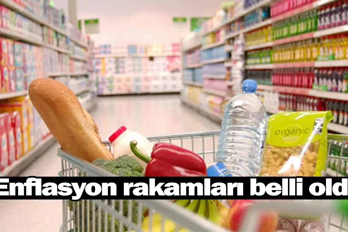 Enflasyon rakamları belli oldu