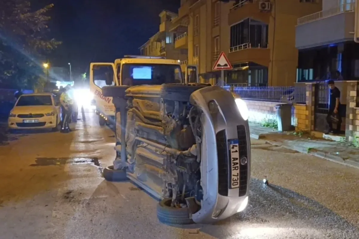 İnegöl'de aracını böyle bırakıp gitti!