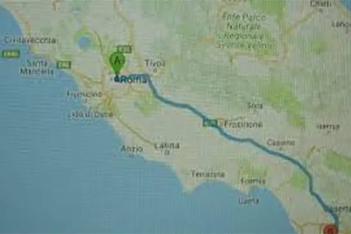 napoli roma arası kaç km