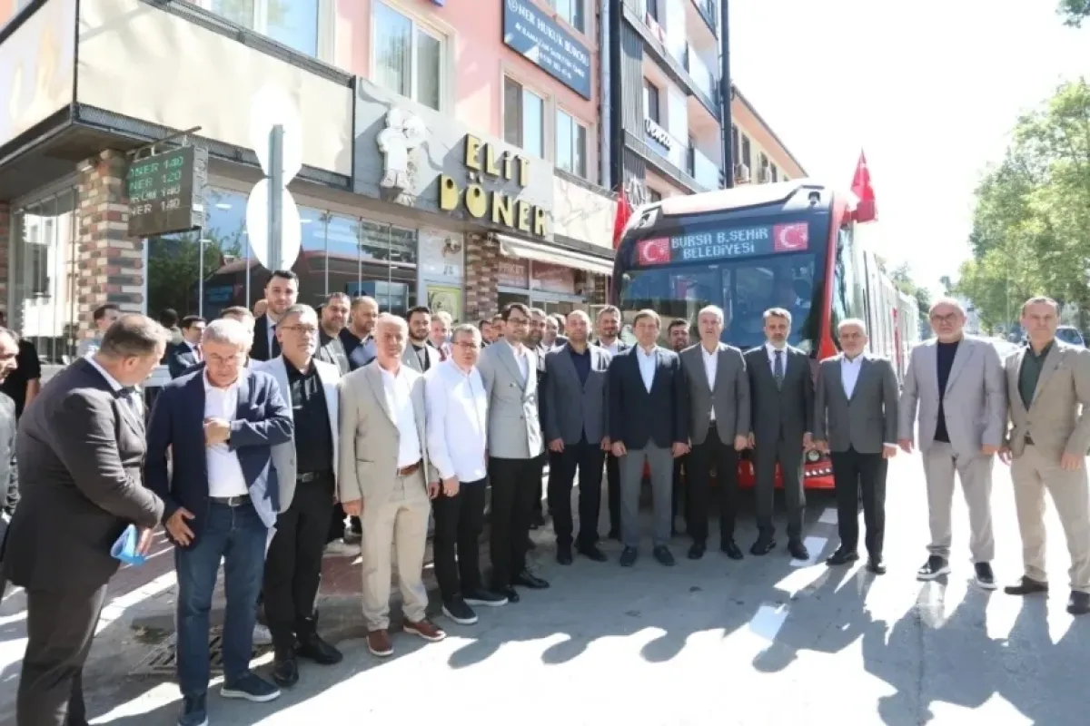İnegöl’de Metrobüs İçin Test Sürüşü Yapıldı