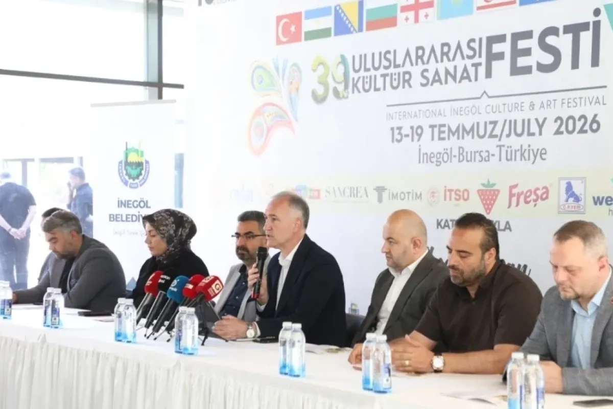 İnegöl’de 39. Uluslararası Kültür Sanat Festivali Başlıyor
